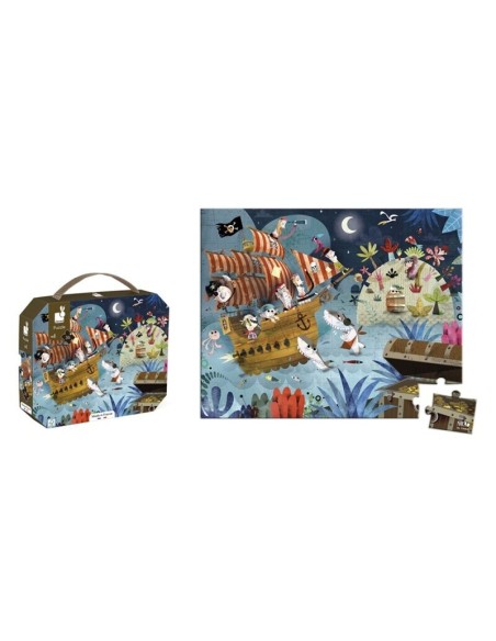 Bonito y sostenible puzzle para niños editado por Janod.