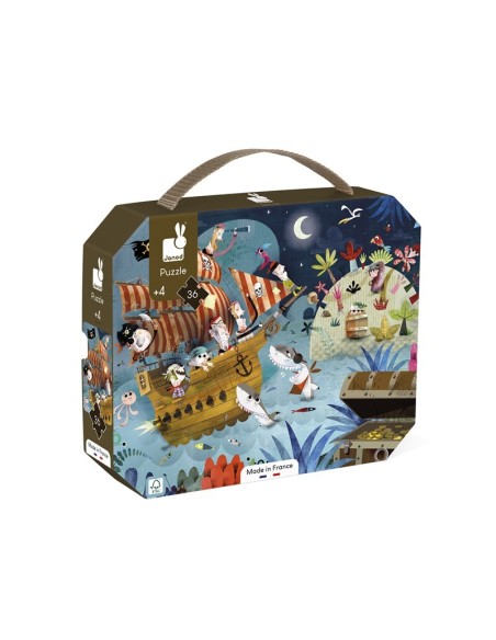 Bonito y sostenible puzzle para niños editado por Janod.