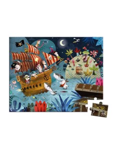 Bonito y sostenible puzzle para niños editado por Janod. 2