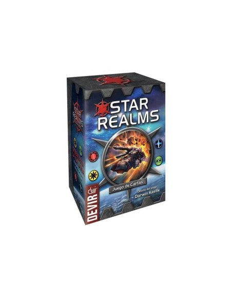 Star Realms es  un juego de cartas de construcción de mazos para dos jugadores. Editado por Devir.