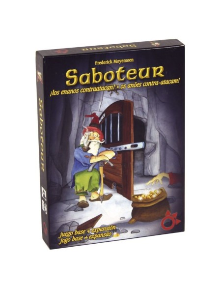 Saboteur 1+2 es la versión hasta 12 jugadores del conocido juego Saboteur. Editado por Mercurio.