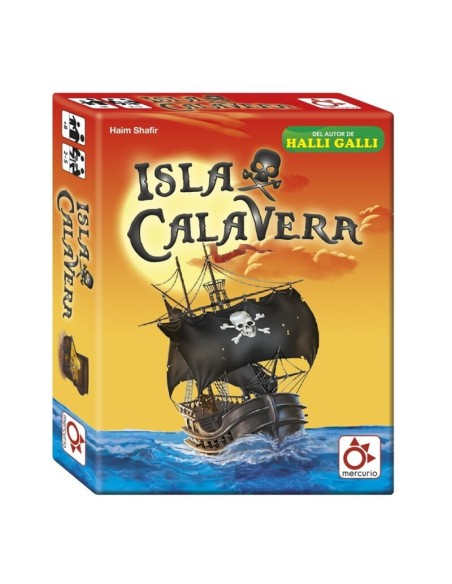 Isla Calavera es un sencillo y divertido juego de cartas. Editado por Mercurio.