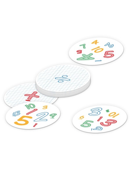 Matico es un divertido juego de cartas para practicar las matemáticas.