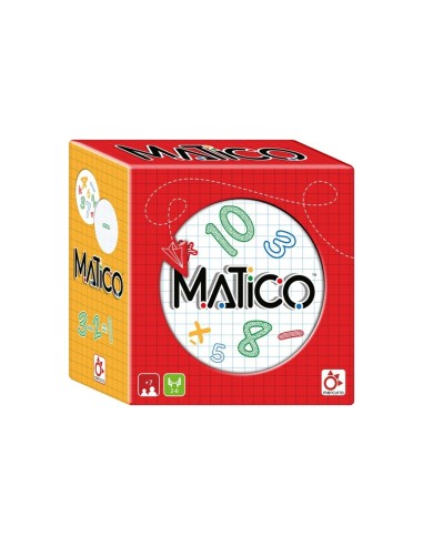 Matico es un divertido juego de cartas para practicar las matemáticas.