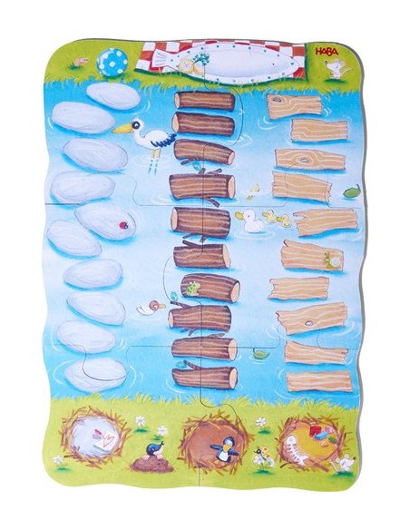 ¡Vamos vamos pingüino! es un juego para iniciar en el mundo de los juegos de mesa a los más pequeños.