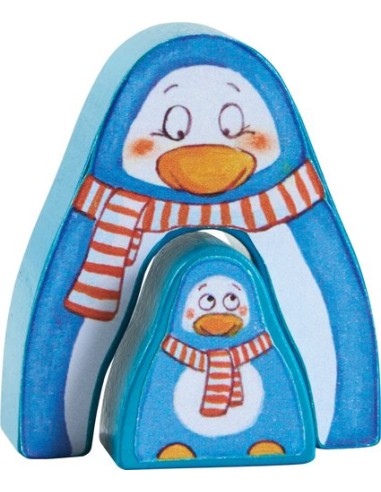 ¡Vamos vamos pingüino! es un juego para iniciar en el mundo de los juegos de mesa a los más pequeños.