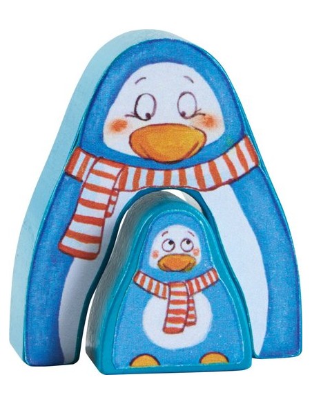 ¡Vamos vamos pingüino! es un juego para iniciar en el mundo de los juegos de mesa a los más pequeños.