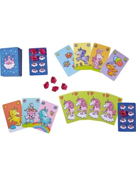 Unicorino Destello - Juego de cartas es un juego para niños editado por HABA