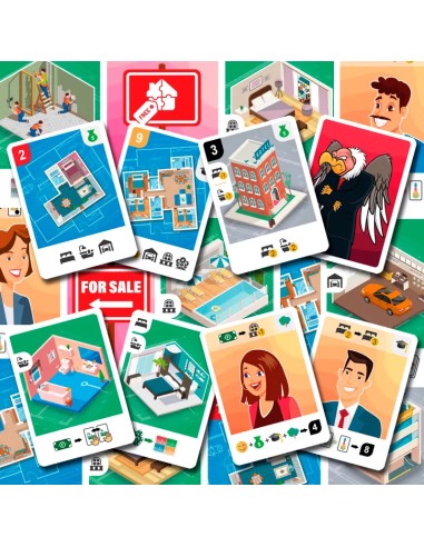 Sobre Plano es un juego de cartas de la editorial Titán Board Game