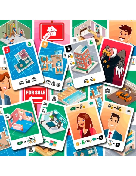 Sobre Plano es un juego de cartas de la editorial Titán Board Game