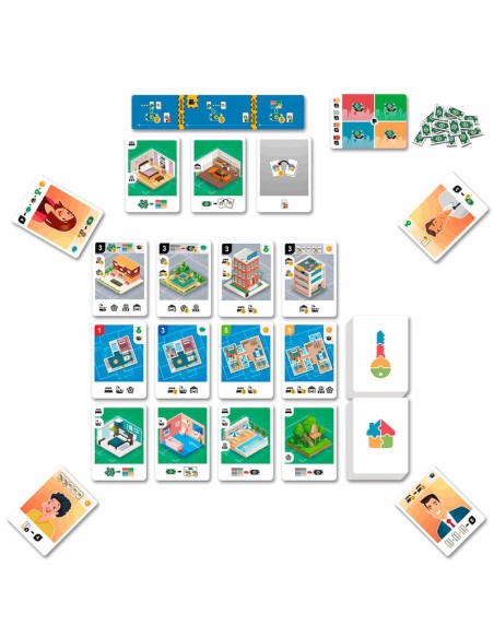 Sobre Plano es un juego de cartas de la editorial Titán Board Game