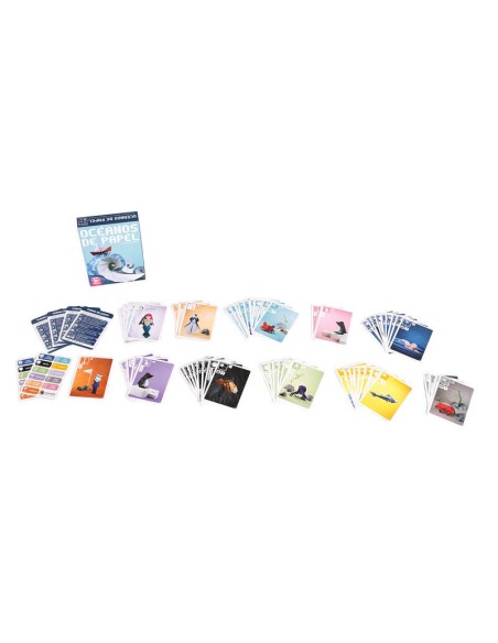 Océanos de papel es un divertido juego de cartas distribuido por Tranjis Games.