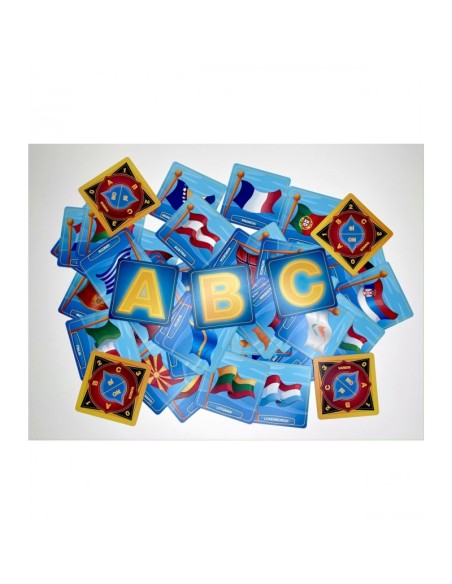 Diversión con banderas es un juego de preguntas y respuestas editado por Átomo Games.