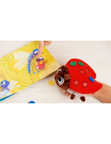 Lina, la Mariquita sin Puntitos es un juego de mesa distribuido por Tranjis Games, que incluye un bonito peluche  y un cuento.