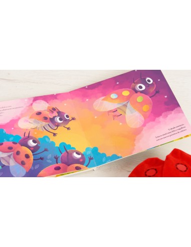 Lina, la Mariquita sin Puntitos es un juego de mesa distribuido por Tranjis Games, que incluye un bonito peluche  y un cuento.