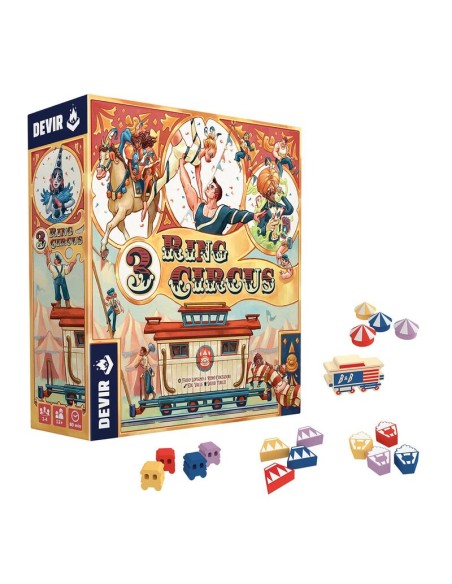 3 Ring Circus es un divertido y bonito juego de estrategia distribuido por Devir.
