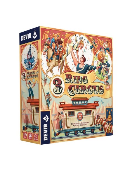 3 Ring Circus es un divertido y bonito juego de estrategia distribuido por Devir.