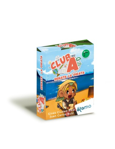 Renata la Pirata es  un juego de cartas de la serie de Club A. Editado por Átomo Games.