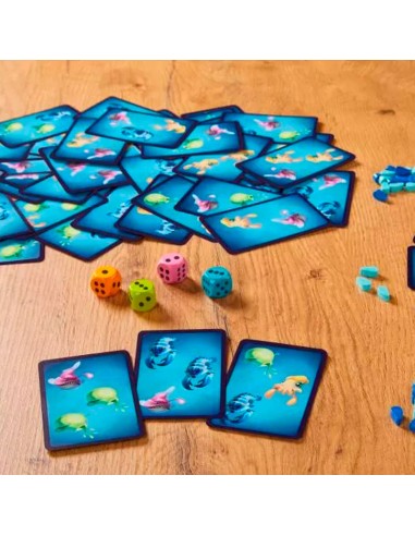 Misión Subacuática es un juego de observación y rapidez de la editorial HABA .