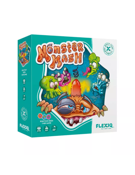 Monster Mash es un juego de cartas de observación y rapidez editado por FlexiQ