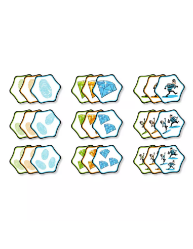 Hand up! es un juego de observación y rapidez editado por FlexiQ.