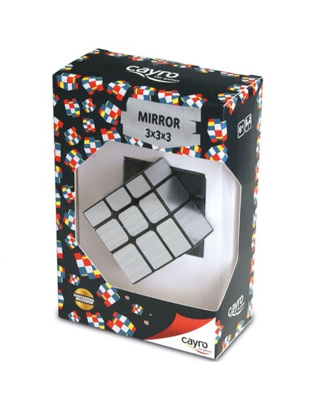Cubo mirror 3x3 plata es una modificación del cubo de Rubik. Fabricado por Cayro.