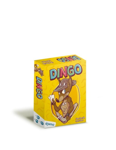 Dingo es un juego de cartas de rapidez y concentración editado por Átomo Games.