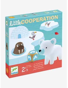 Little cooperation es un precioso juego cooperativo a partir de dos años y medio de la editorial Djeco