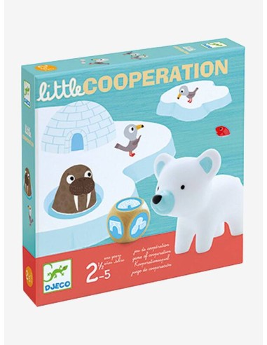 Little cooperation es un precioso juego cooperativo a partir de dos años y medio de la editorial Djeco