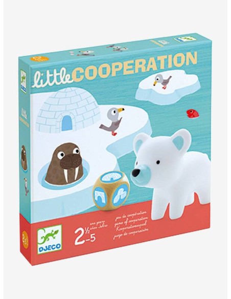 Little cooperation es un precioso juego cooperativo a partir de dos años y medio de la editorial Djeco