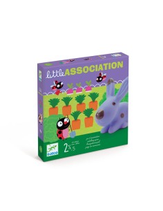 Little Association es un precioso juego de asociación a partir de dos años y medio de la editorial Djeco