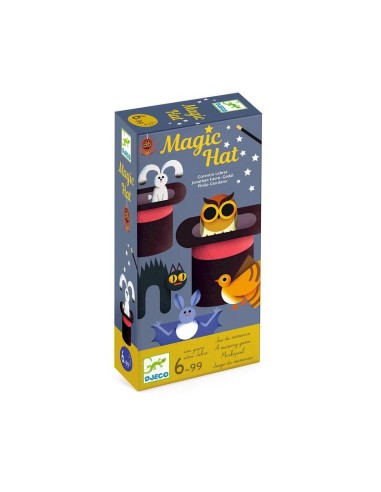 Magic Hat es un original juego de memoria de la editorial Djeco