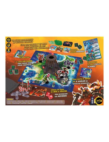 King of Tokyo Monster Island es un juego cooperativo de Devir.