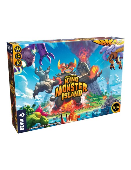 King of Tokyo Monster Island es un juego cooperativo de Devir.