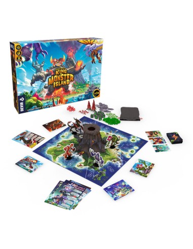 King of Tokyo Monster Island es un juego cooperativo de Devir.
