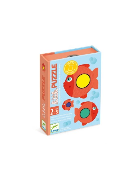 Little puzzle es un sencillo juego de asociación para los más pequeños. Editado por Djeco.