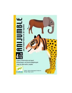 En Anijumble tenemos que ser los más rápidos en recomponer los animales de verdad