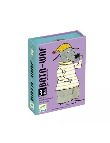 Bata Waf es un juego de batallas para los más pequeños. Editado por Djeco.