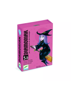 Diamoniak es un juego de cartas en los que tendrás que construir el castillo en primer lugar. Editado por Djeco.