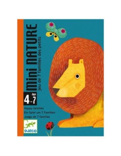Mini Nature es un juego de 7 familias de la editorial Djeco