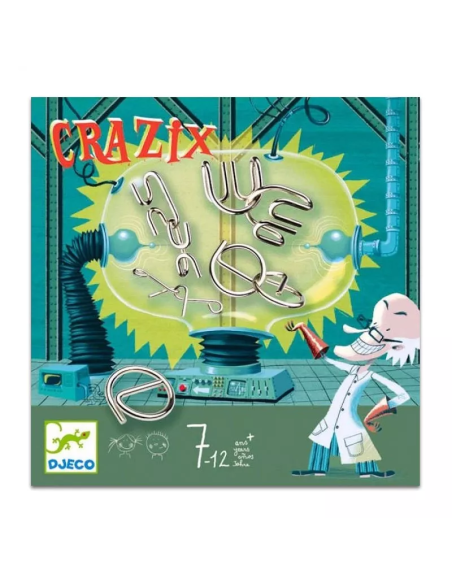 Crazix es un juego de lógica de Djeco