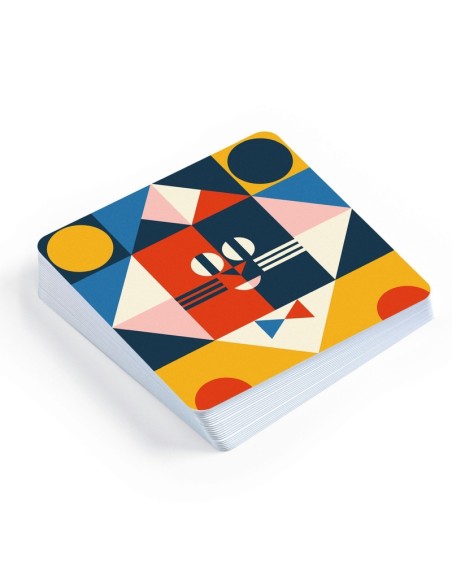 Cubologic 16 es un juego de lógica de cubos de madera, fabricado por Djeco.