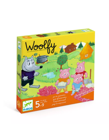 Woolfy es un clásico juego infantil cooperativo de Djeco