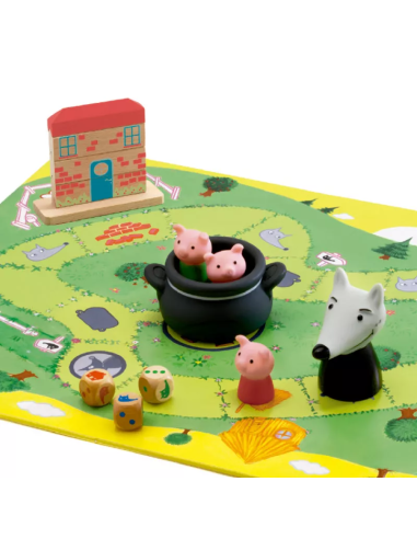 Woolfy es un clásico juego infantil cooperativo de Djeco