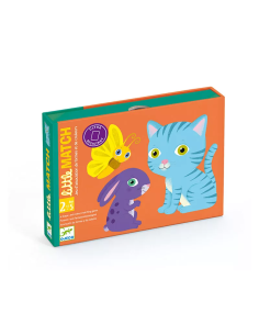 Little Match es un juego de asociación a partir de 2 años, editado por Djeco.