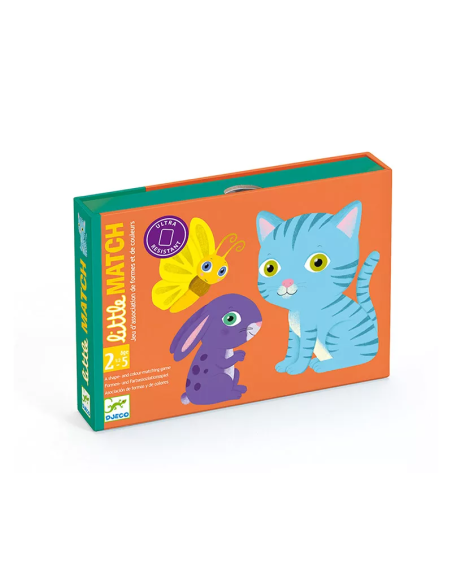 Little Match es un juego de asociación a partir de 2 años, editado por Djeco.