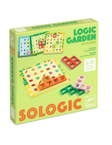 Sologic Logic Garden es un bonito juego de lógica para toda la familia. Editado por Djeco.