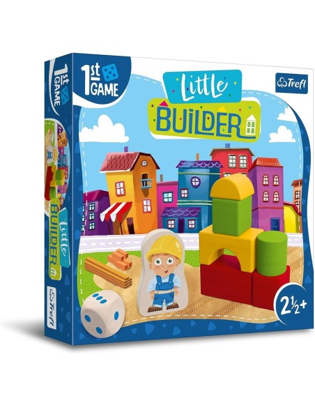 Little Builder es un juego de mesa cooperativo para los más pequeños. Editado por Trefl.