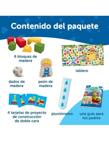 Little Builder es un juego de mesa cooperativo para los más pequeños. Editado por Trefl.