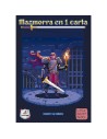Mazmorra en 1 carta es un juego de dados y mazmorreo para jugar en solitario. Editado por Maldito Games.